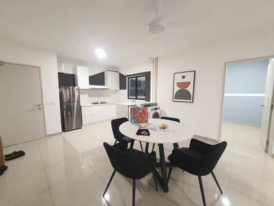 For Rent Partial Furnished Huni Residences Eco Ardence, Setia Alam, Se