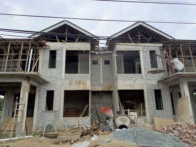 (Kg Chempaka,Kota Bharu) 2 Unit Semi-d Mewah 2 Tingkat