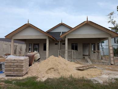 Rumah Semi D Luas Taman Purnama Kuala Ibai Terengganu