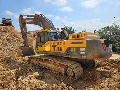 Volvo EC480DL hydraulic excavator