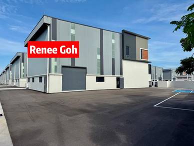Palmera Bukit Minyak Light Industrial Detached | Brand New For Rent