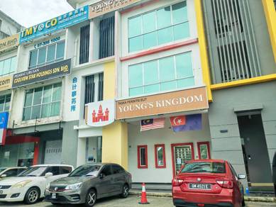 Permas Jaya 3‑Storey Shop, Freehold International Lot, Face Main Road