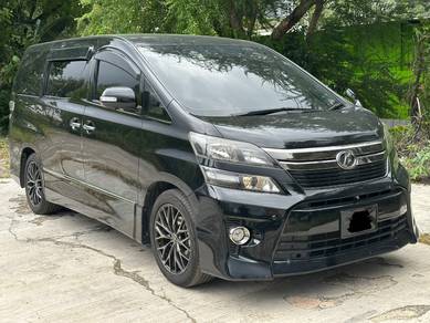 【FULL LOAN】2014 Vellfire 2.4 GOLDEN EYE