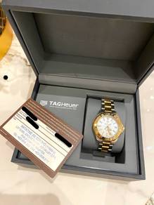 2017 Tag heuer Aquaracer Lady Half 18k750 Yellow
