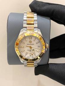 2017 Tag heuer Aquaracer Lady Half 18k750 Yellow
