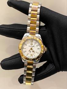 2017 Tag heuer Aquaracer Lady Half 18k750 Yellow