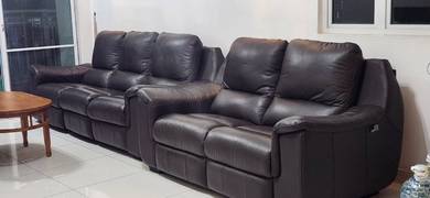 Genuine leather sofa 3+2