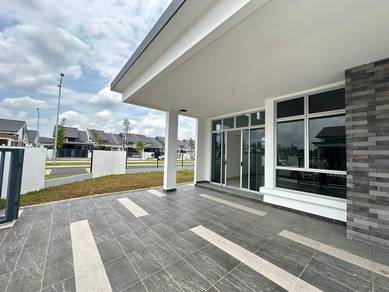 impian emas single storey corner house g&g super unit