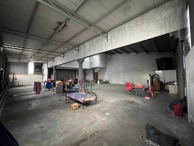 Taman Klang Utama 1.5 Storey Factory Warehouse Extended 52x66 200amp