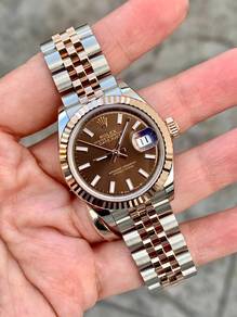 Rolex Ladies DateJust 279171 Rose Gold Chocolate I