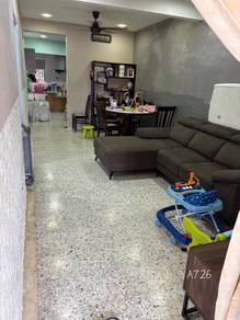 Single Storey End Lot House Abdul Hamid Sentosa klang Kitchen extended