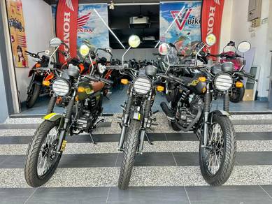 Keeway Caferacer 152~READYSTOCK!!BULANAN RENDAH!🔥