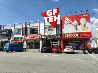 2 Sty Corner Unit Shop Lot Taman Ara Jaya Tasek Gelugor Butterworth k