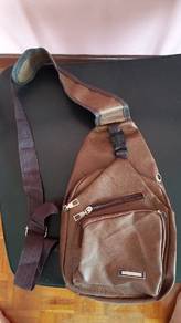 Brown chest bag 