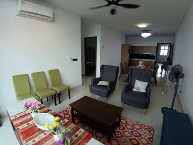 Full Loan Green Haven Apartment Renovated Near Aeon Permas Highway