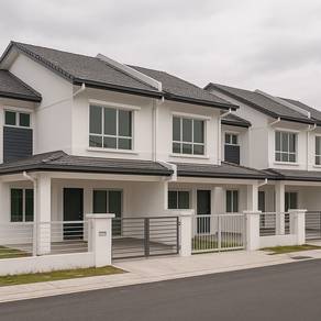 Meru Klang – Double Storey Freehold Baru Launch! Fully Extended + 4B4B