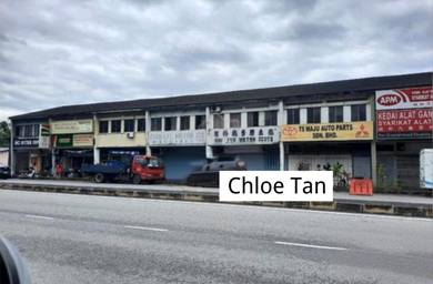 2 storey shop lot Facing main road, Jalan Heng Choon Thian, For Sale