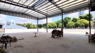 Kuala Lumpur Ampang Road Side 1sty New Factory High Ceiling Non Flood