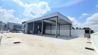 Kuala Lumpur Ampang Road Side 1sty New Factory High Ceiling Non Flood