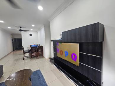 Fully Furnished 1200 sqft Unit With 2 Car Park @ PPAM Kepong KL