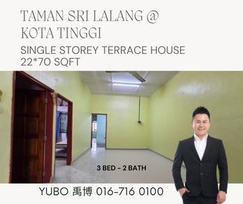 Taman Sri Lalang @Kota Tinggi Single Storey Terrace House