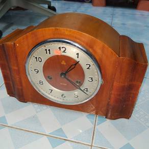 Vintage Wind-Up Mantle Clock Table Jam Hiasan TR06
