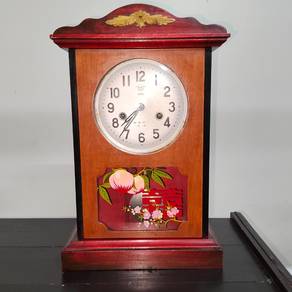 Vintage Wind-up Mechanical Tall Table Clock TTC01