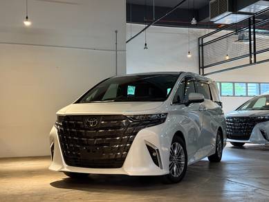 Toyota ALPHARD Z 2.5 OCTOBER STOCK CLEARANCE