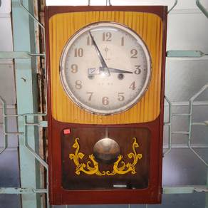 Vintage Wind-up Mechanical Wall Clock Jam WR01