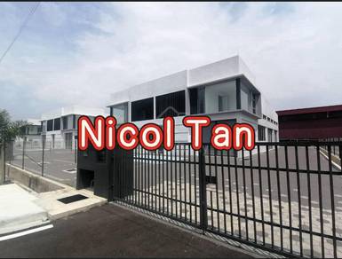 1.5 storey light Industry for rent @ Batu Kawan