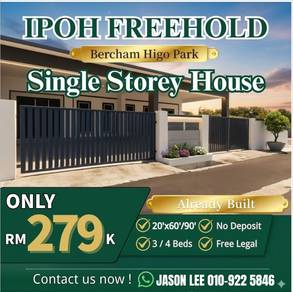 New Launch Freehold Ipoh Bercham - a brand new Single Storey  House