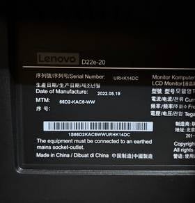 monitor lenovo