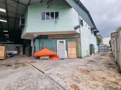 Corner Pandamaran Port Klang 2 Storey Semi Detached Factory Non Flood