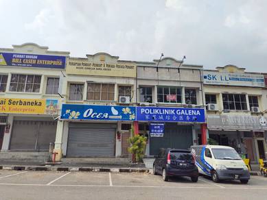 Double Storey Shop 1F For Rent At Taman Bukit Galena