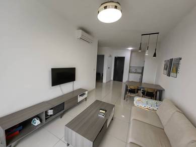 Medini/ 2Bed 2Bath/ Fully Furnish High Floor Shuttle Bus TO TUAS