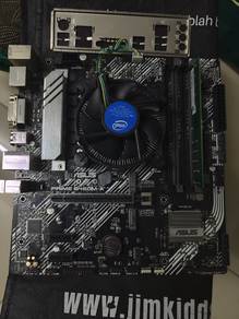 Combo CPU i5 10400 + Mobo B460M +16GB ram