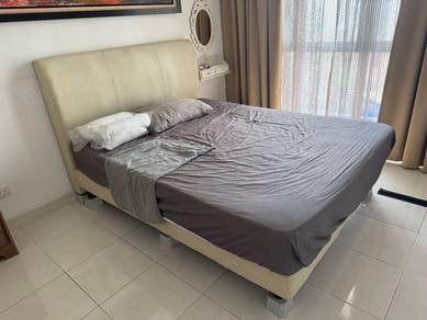 Katil dan Tilam queen , Queen Bed Divan & Mattress