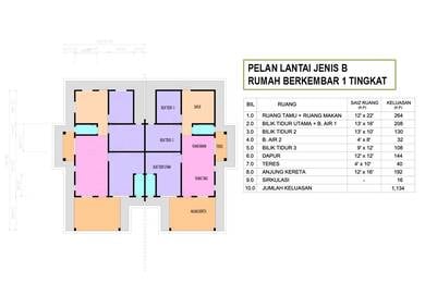 SEMI-D design simple di KETEREH, kELANTAN UNTK dijual