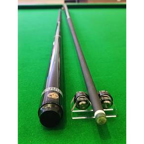 WILKAR Premium Carbon Pool Cue 2 Piece 13mm Tips