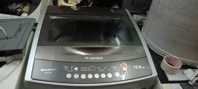 mesin basuh washing machine sharp 10kg inverter.