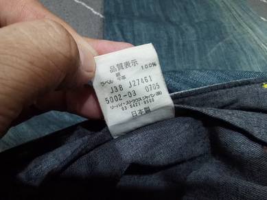 Vintage levis black japan boot cut W34 7046