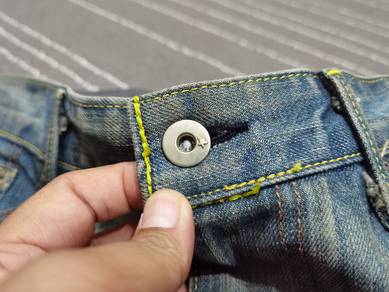 Vintage levis black japan boot cut W34 7046