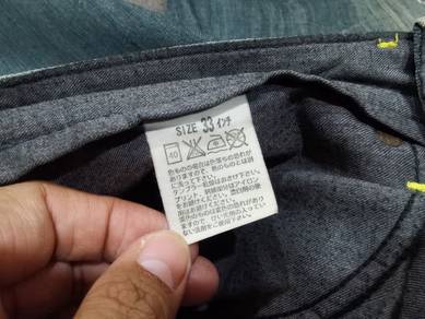 Vintage levis black japan boot cut W34 7046