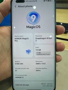 HONOR MAGIC 5pro 512gb