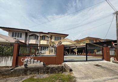 Below Market = 2Sty Semi D Jalan Stephen Yong Stapok Kuching 4300sf