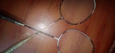 2 Marco badminton rackets 