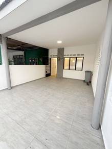 Senai full loan low cost double storey renovated condition unit