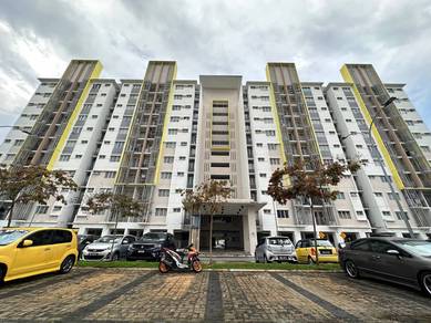 FULL LOAN, TERMURAH, LOWER FLOOR - Pangsapuri Seri Pinang, Setia Alam