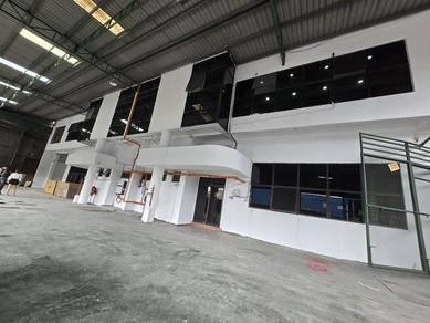 Desa Cemerlang, ulu Tiram, adjoint units factory, semi D, light indust