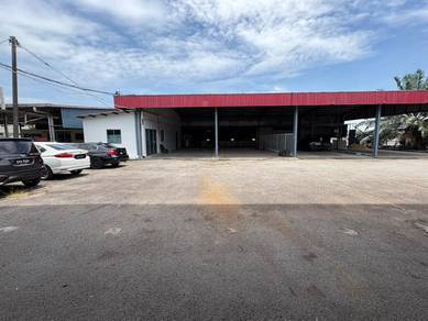 Pasir Gudang highway, commercial land with awning & office for rent